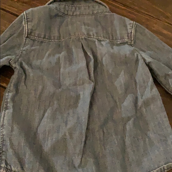 3/$27 Cat & Jack Long Sleeve Woven Shirt - Picture 5 of 5